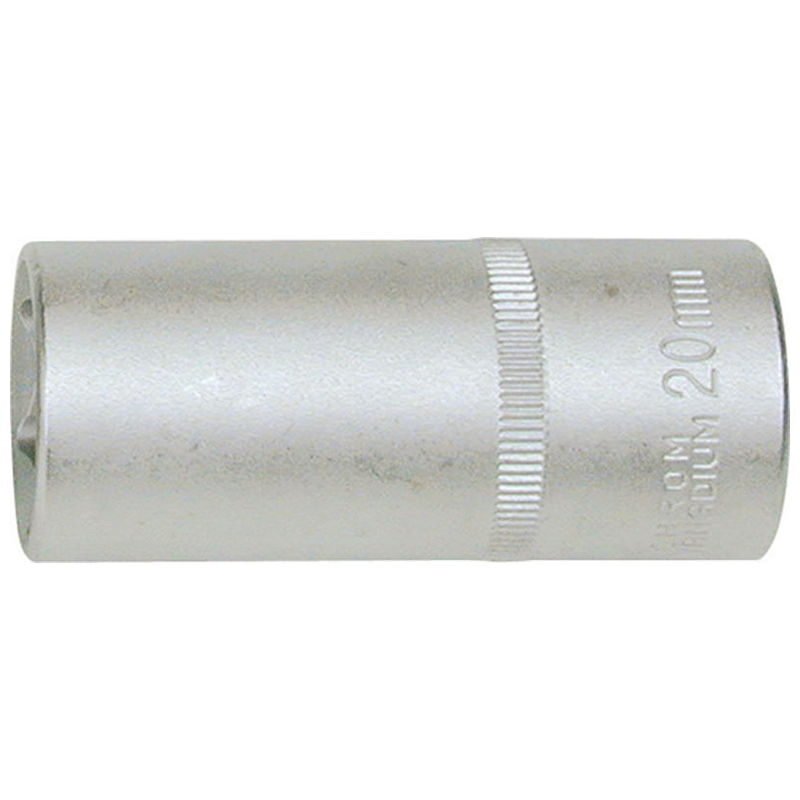 bussola cv satinata attacco 1/2 esagonale 12mm lunghezza 77mm - codice bgs10552