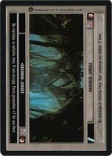 Dagobah: Jungle Dagobah-Limited  Decipher Star Wars CCG  NM/LP