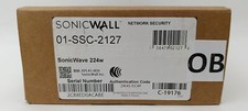SonicWall SonicWave 01-SSC-2127 224W Wireless Access Point - White OB
