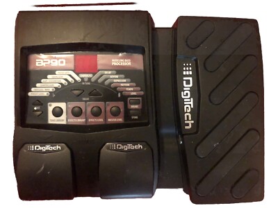 DigiTech RP200 And BP90 Multi-Effect Bass Guitar Pedals With One Power Adapter