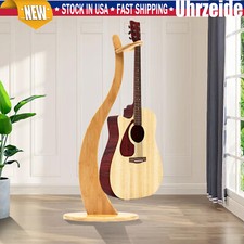 40.55 Bamboo Guitar Stand With Non-slip Pads ...