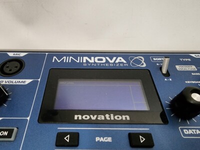 Novation MiniNova Portable 37 Keyboard Synthesizer | eBay