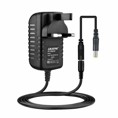 12V AC/DC Power Charger Adaptor For Polaroid Portable DVD Player PDX ...
