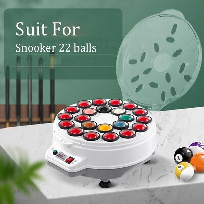 Poolball-Polierreinigungsmaschine, Billard Reinigungsmaschine für Snooker 22Ball