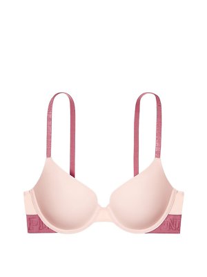 Victoria's Secret Pink Wear Everywhere Push-up Bra Euphoria Pink 32DD