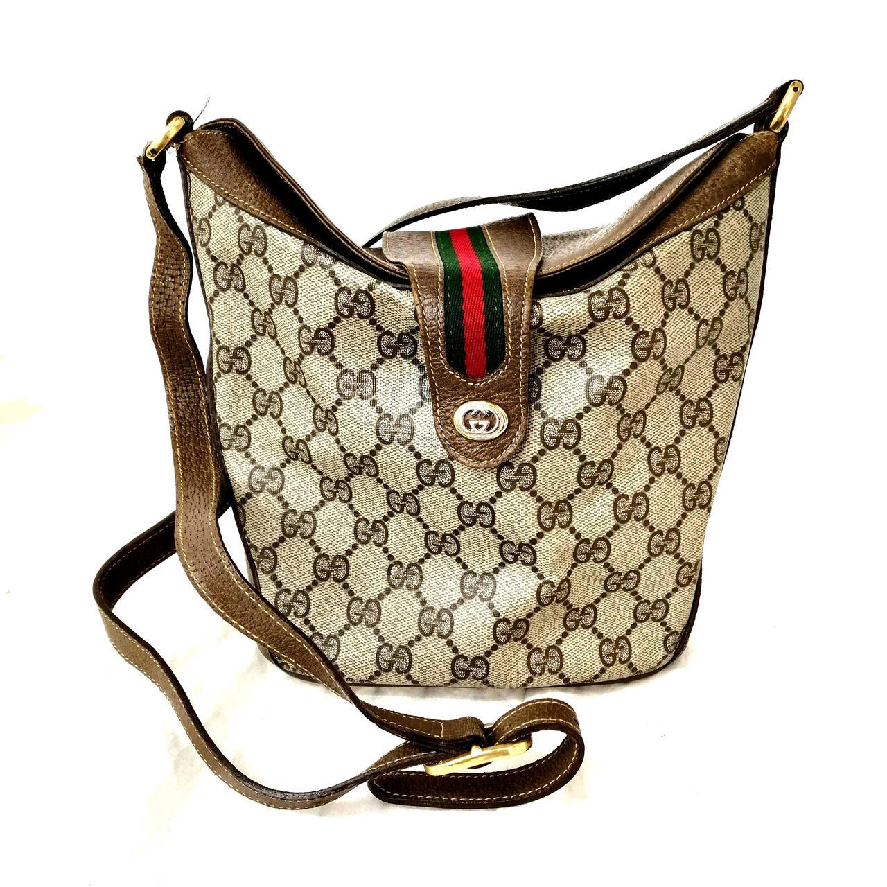 Sac à bandoulière GUCCI Sherry Line 8,2 pouces