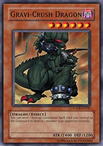Gravi-Crush Dragon - FOTB-EN030 - Common - Unlimited Edition x3 - Lightly Played