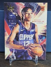 2021-22 Panini Court Kings - Brandon Boston Jr. Rookie Level 1 #95 - Clippers