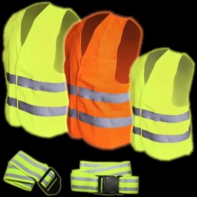 ALARMPRO.DE Warnweste Gurt Armband Erwachsene Kinder Sicherheitsweste Universalgröße M - XXL