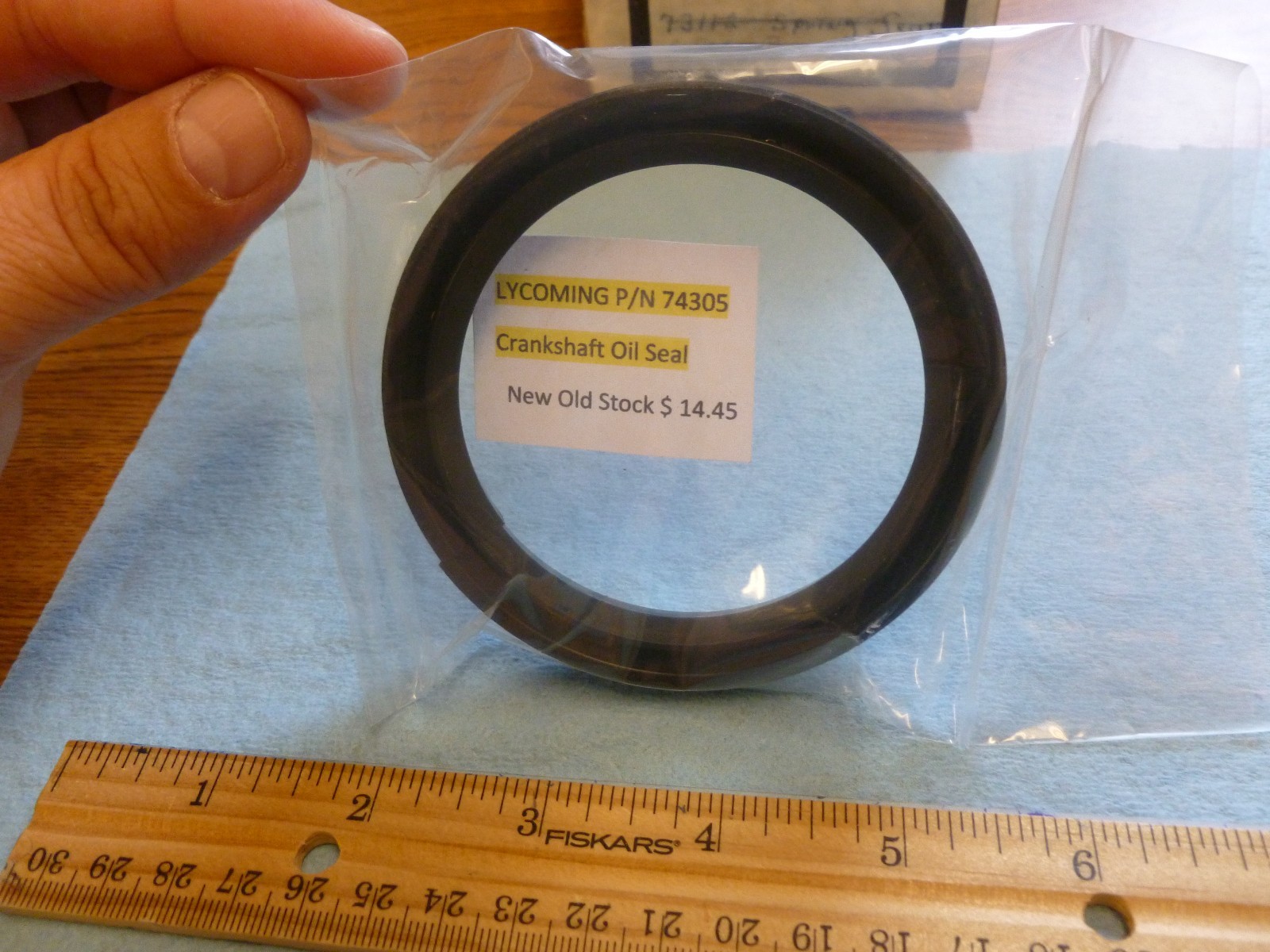 NOS CRANKSHAFT OIL SEAL p/n 74305 AIRCRAFT eBay