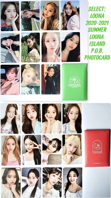 LOONA ISLAND 2020 -2021 SUMMER VACATION POB PHOTOCARD SET (SELECT