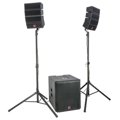 BST HELIOS2.1 LINE ARRAY Aktiv Lautsprecher Subwoofer Party Disco Club DJ Show