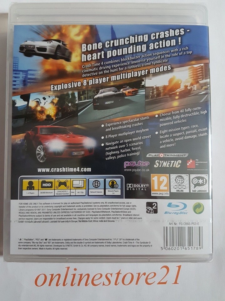 Alarm Für Cobra 11 Das Syndikat Ps3 Cheats Alarm für Cobra 11 Das Syndikat PlayStation 3 NEU PS3 Crash Time 4 the