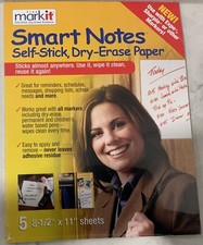 Dry Erase Whiteboard Sticker Decal Self-Adhesive Peel Stick Paper to Do List