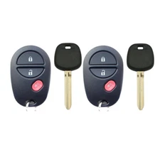 2 Replacement for Toyota Tundra 2016 2017 2018 Keyless Remote Fob + Key H Chip