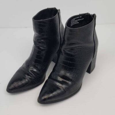 Leather Steve Madden Julianna Steve Madden Jillian Bootie Black Top