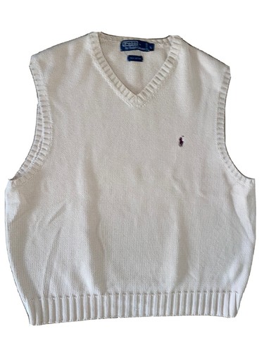 polo sleeveless sweater