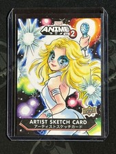 2023 Upper Deck Marvel Anime Vol 2 Sketch Cards Sanna Umemoto #SKT Auto Dazzler