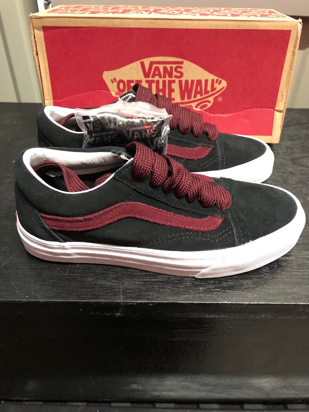 black glitter vans uk