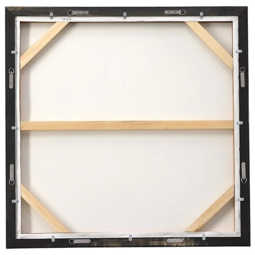 Uttermost Party Time Modern Canvas Fabric Framed Abstract Art in Multi-Color - Picture 3 of 4