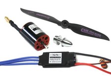 Antriebsset FunJet Tuning Multiplex Poly-Tec Brushless Power RC Flugzeug Elektro