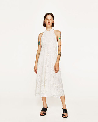 linen halter dress maxi Montserrat Dress main image 0