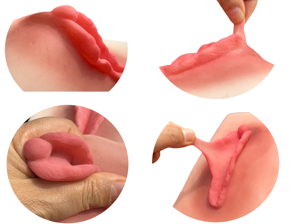 BIMEI Fake Vagina Brief,Men‘s Underwear Camel Toes Panty Transgender,Drag Queen - Image 4 of 4