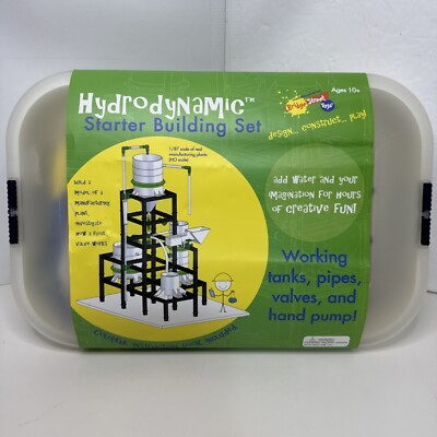 Hydrodynamic Starter Building Set Fluid Dynamics STEM Bridge Street Toys NEW