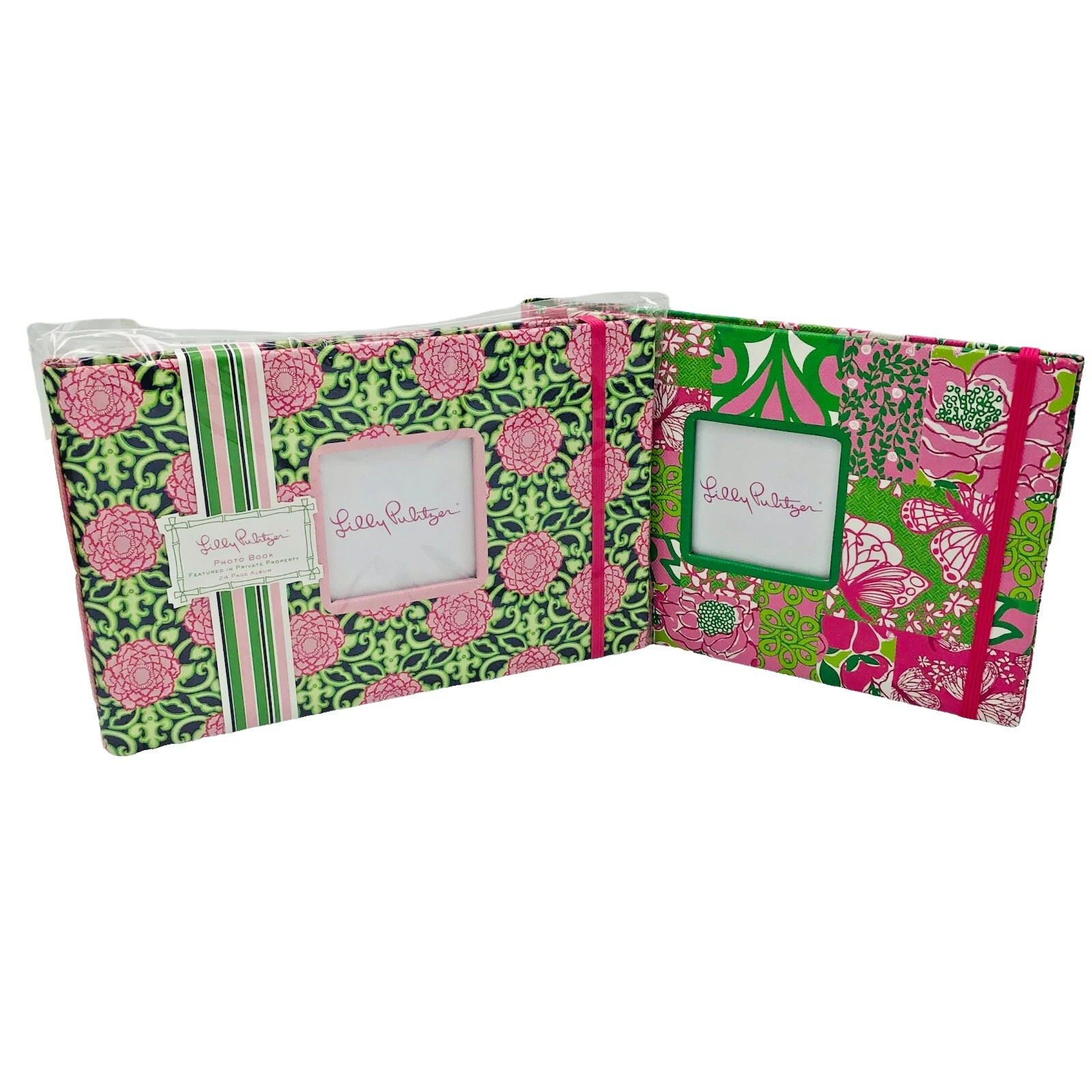 Fabric Floral Photo Slip - in Albums