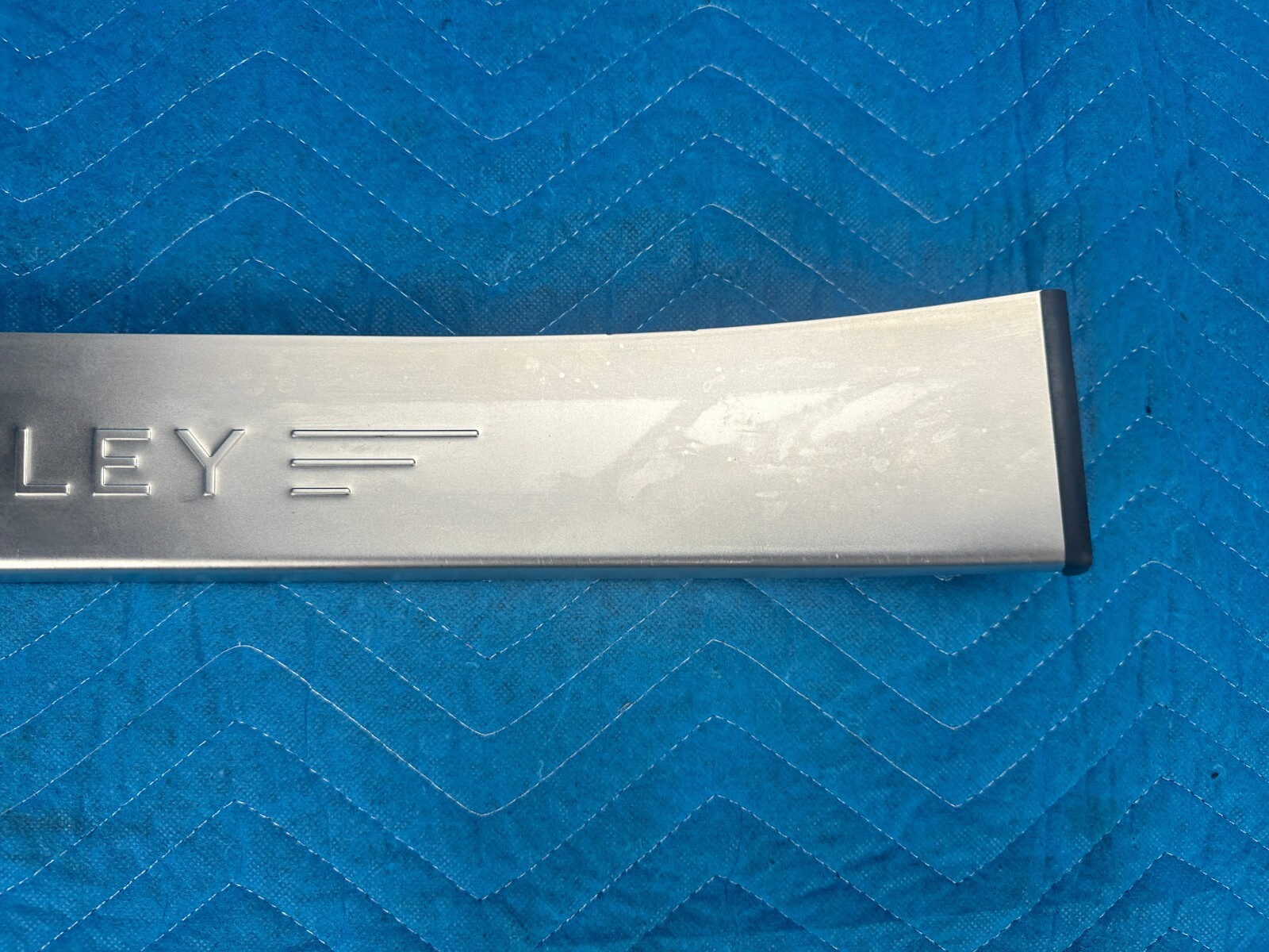 Bentley Continent Flying Spur Rear Door Scuff Plate Driver's Side 2006-2012 OEM