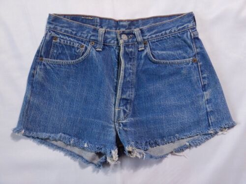 Short en jean coupe vintage Levi's 501 Big E Redline Selvedge taille 28 - Photo 1/10