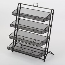 4 Layers Retail Shop Display Rack Shelf Counter Groceries Display Stand Display