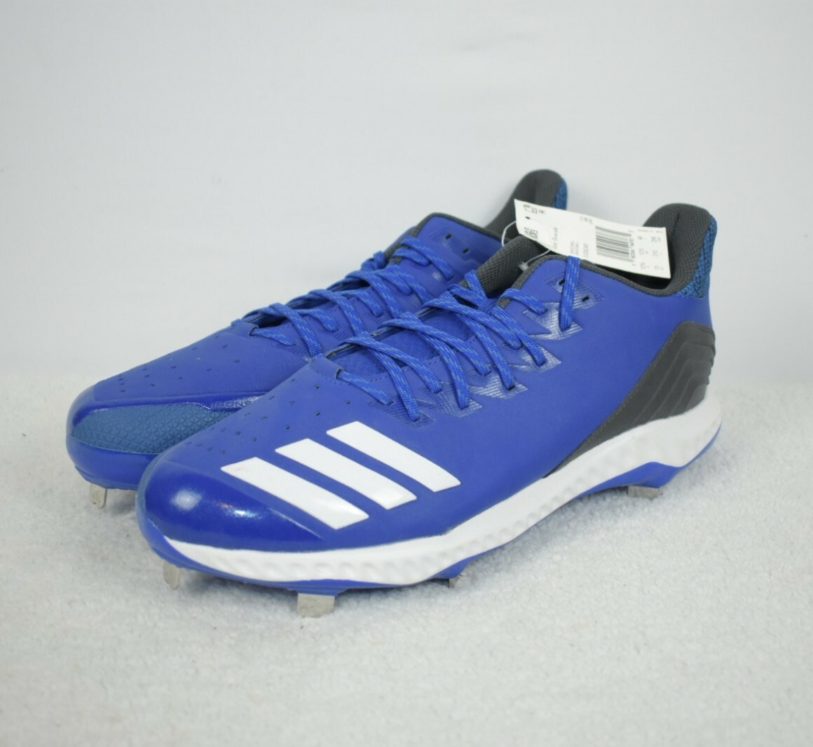 Adidas Icon Bounce Baseball Cleats Royal Blue Men display picture 1