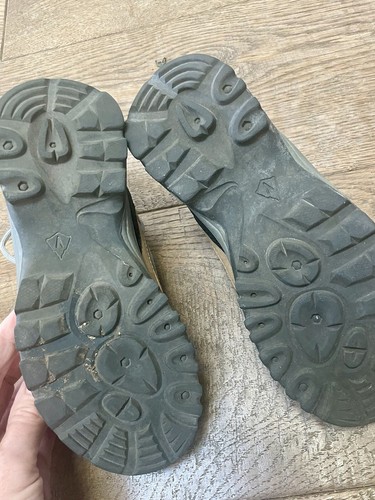 Vasque Hiking Shoe Kids Size 1 US 32.5 EUR - Tan/Blue - Picture 6 of 9