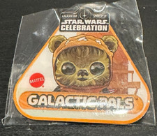 Star Wars Celebration Anaheim 2022 Mattel Galactic Pals Ewok Exclusive Booth Pin