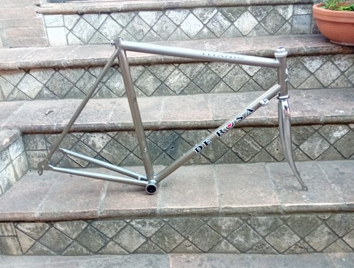 ♡♡♡ De Rosa Titanio Telaio E Forcella Serie Sterzo Campagnolo Record♡♡♡ - Picture 18 of 24