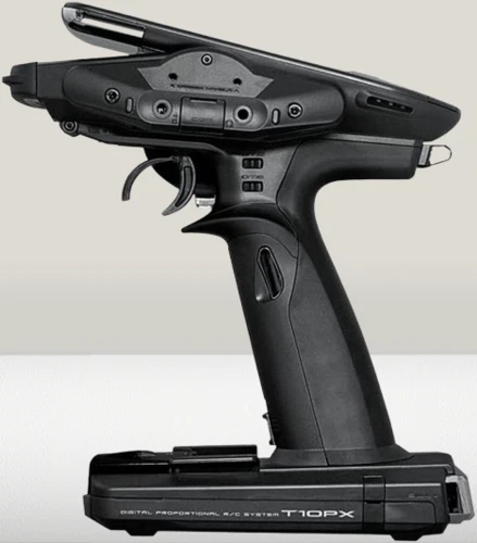 Futaba 10PX w/ Receiver R404SBS-E 10-Channel 4G Telemetry Radio System 035029 - Image 3 of 4