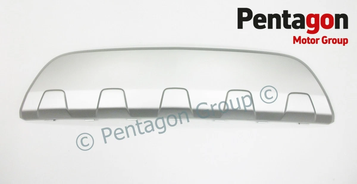 New Genuine Mokka 12-16 Silver Rear Bumper Lower Trim Moulding 