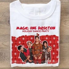 New One Direction Christmas Cotton Men S-235XL Shirt 2D1665