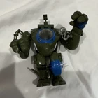 Vintage Teenage Mutant Ninja Turtles robot Mech Robot Action Figure Toy Plastic