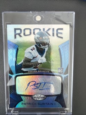2021 Patrick Surtain II Certified Blue Auto Rookie #RS-PU /50 *** Jersey Match**