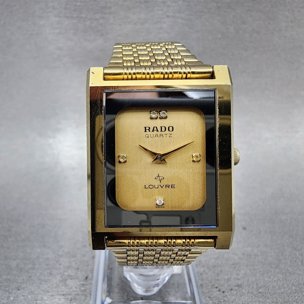 時計 稼働 RADO Louvre 腕時計 ヴィンテージ メンズ メンズ 3145