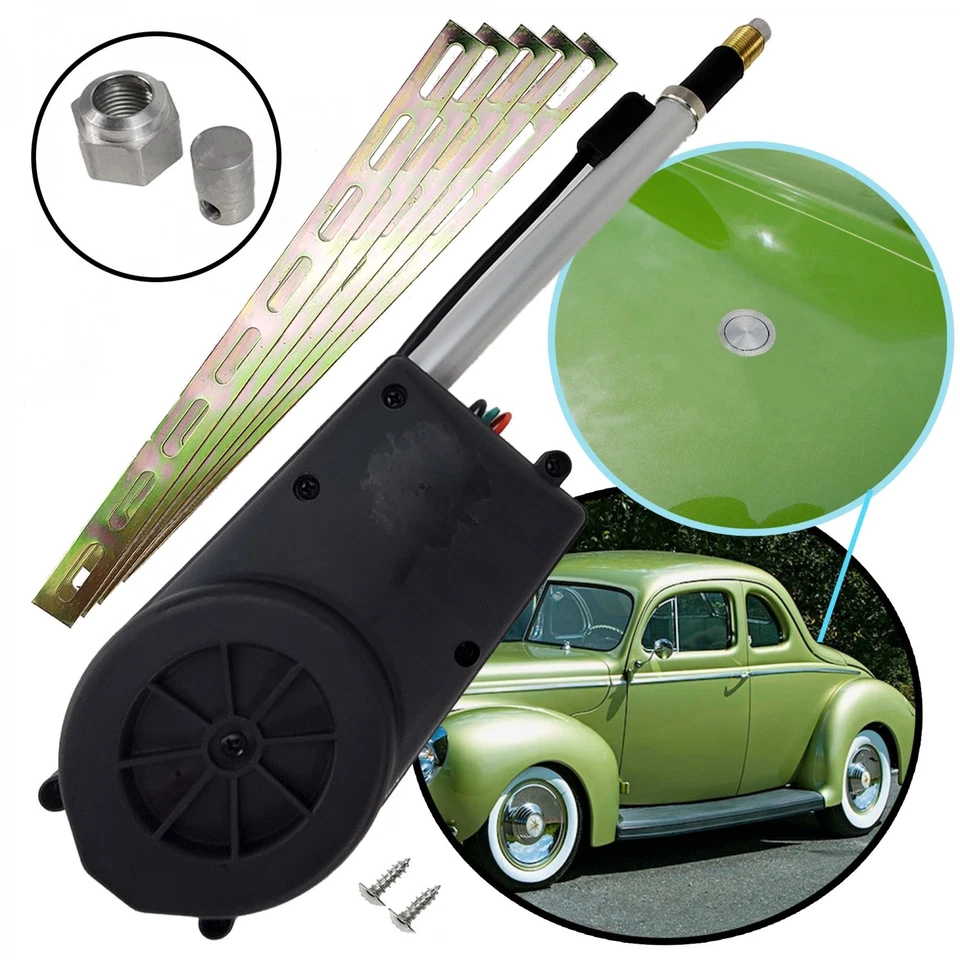 Kit de antena de montaje empotrado Street AUTPACD muscle street hot rod camión rata personalizada Foto 3 de 4