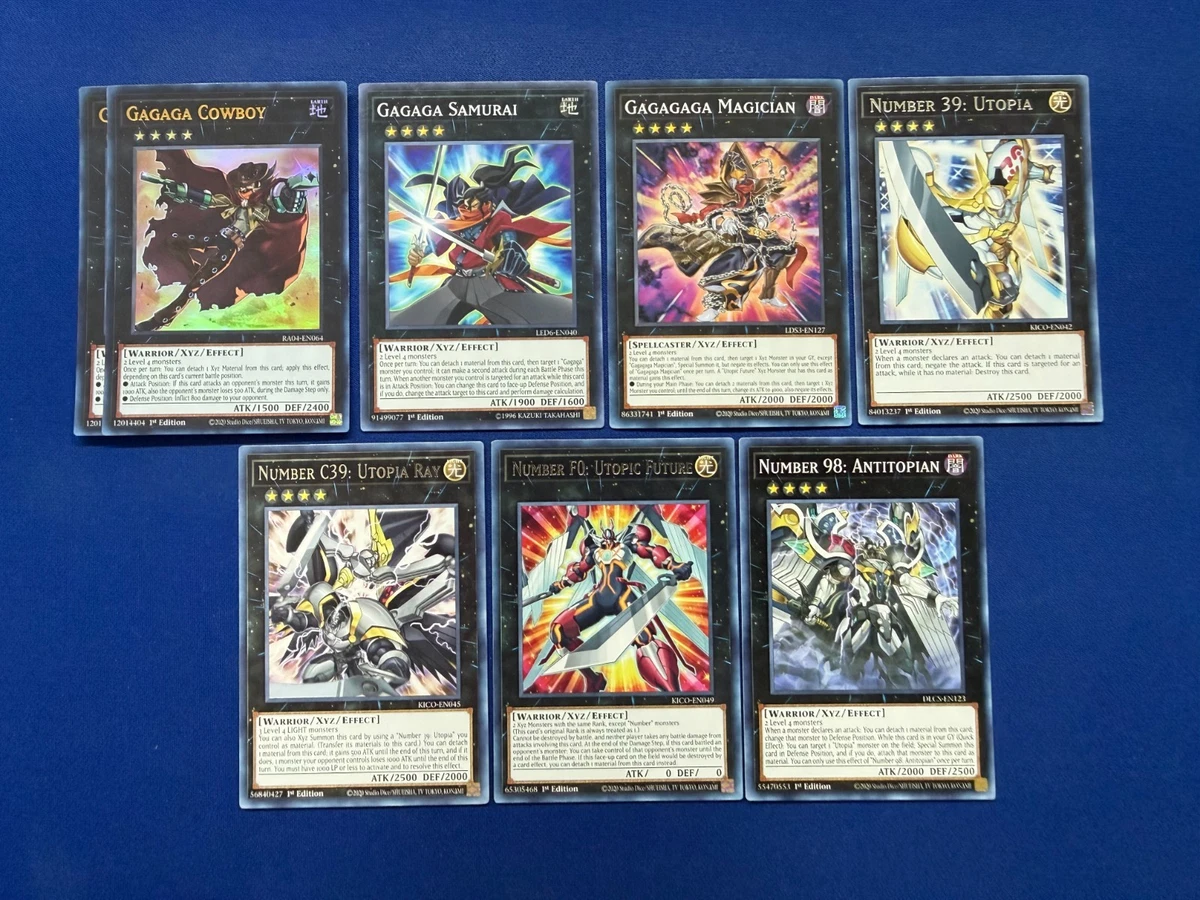 Yu-Gi-Oh! ZEXAL - Yuma Tsukumo's Complete Gagaga Xyz Deck