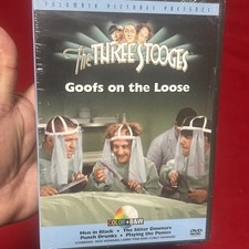 The Three Stooges - Goofs on the Loose (DVD) Brand New Factory Sealed-