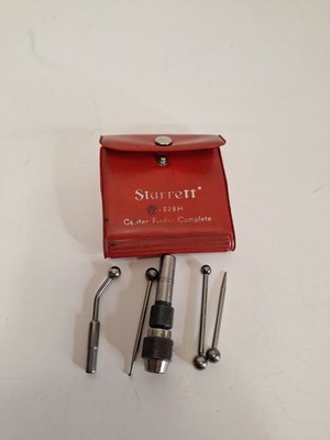 Vintage Starrett S - 828 H Center Finder Complete In Original Case
