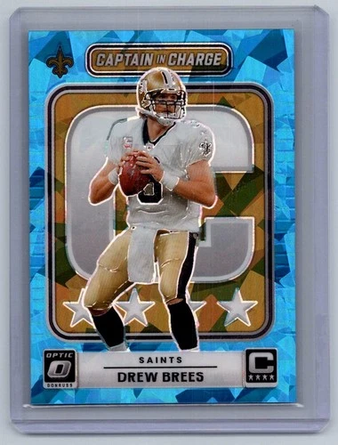2025 Donruss Optic Drew Brees Ice (RAW)