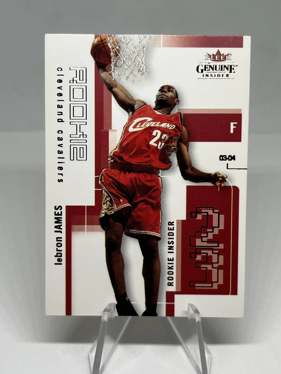Fleer LeBron James Basketball Rookie Sports Trading Cards for sale
