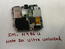 Samsung Galaxy N986U Note 20 Ultra 5G Motherboard 128GB Unlocked with cameras