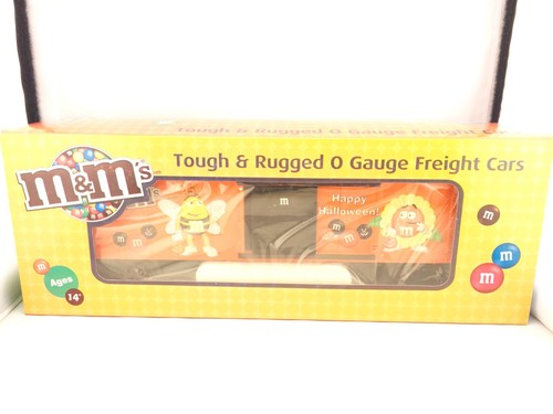 *LEER MTH O Calibre 30-74538 Calibre O M&M's Feliz Halloween Caja Coche Modelo Tren Coche | Condition: Used